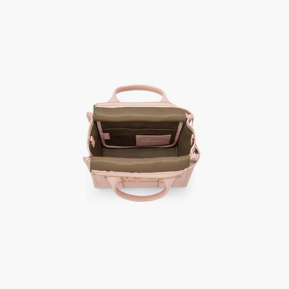 Bolsos Cruzados Marc Jacobs Cuero Mini Mujer Rosas | 56230UDYN