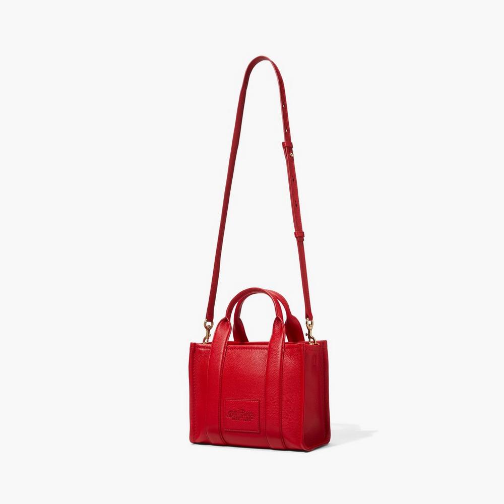 Bolsos Cruzados Marc Jacobs Cuero Mini Mujer Rojos | 68130WPVX