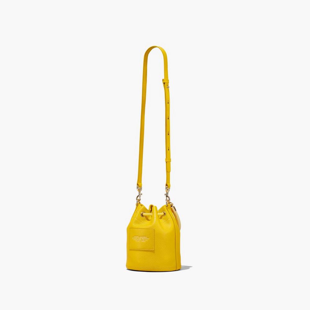Bolsos Cruzados Marc Jacobs Cuero Mujer Amarillos | 04271KRMF