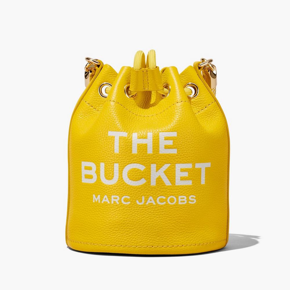 Bolsos Cruzados Marc Jacobs Cuero Mujer Amarillos | 04271KRMF