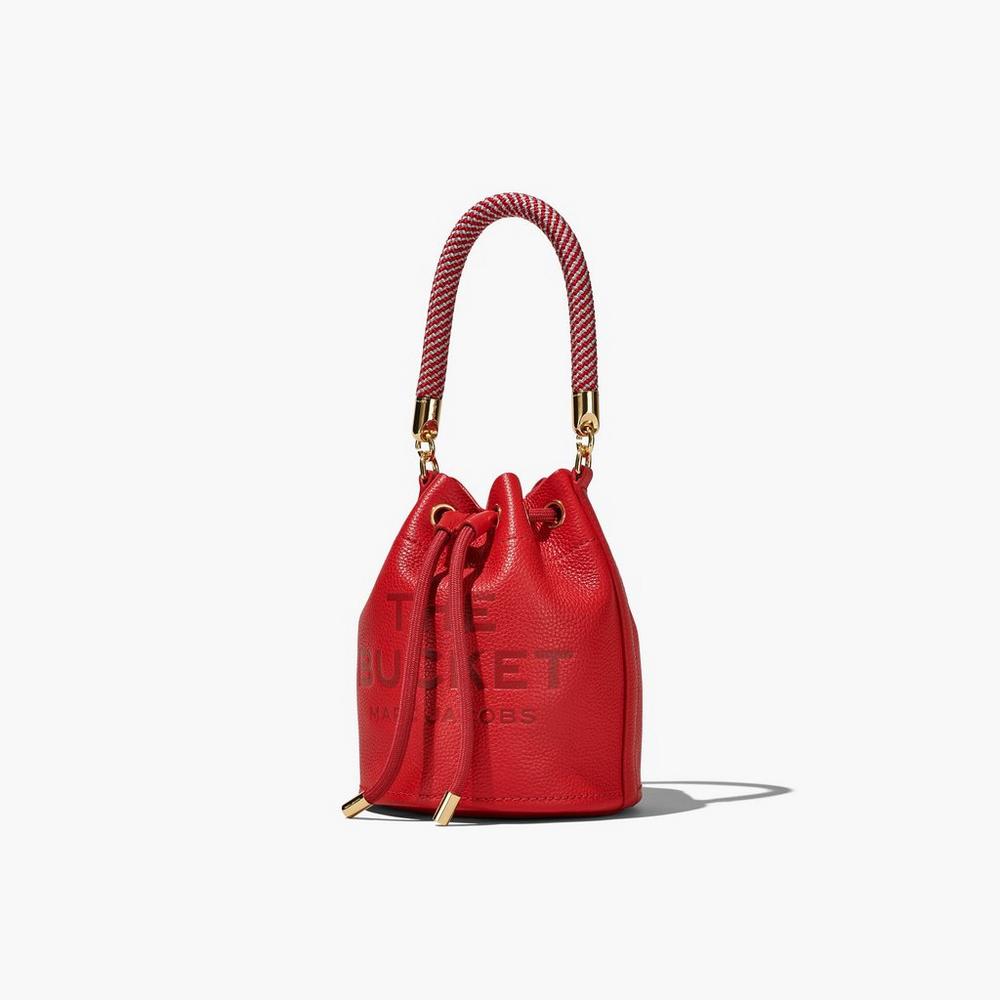Bolsos Cruzados Marc Jacobs Cuero Mujer Rojos | 35026AFQJ