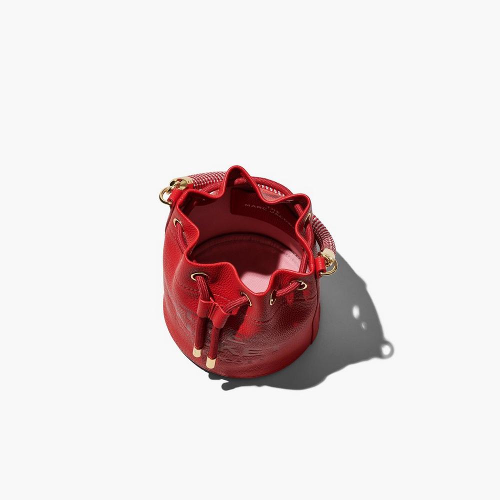 Bolsos Cruzados Marc Jacobs Cuero Mujer Rojos | 35026AFQJ