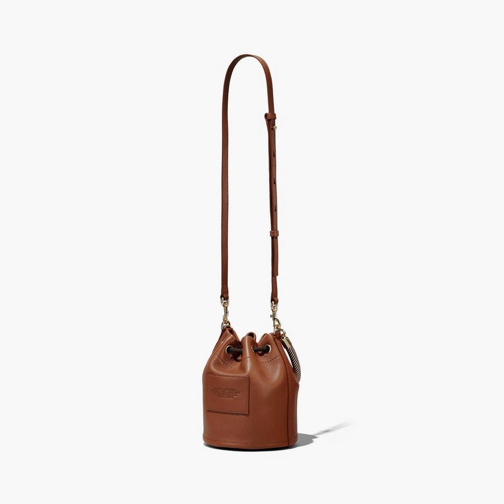 Bolsos Cruzados Marc Jacobs Cuero Mujer Marrom | 36085QDFI