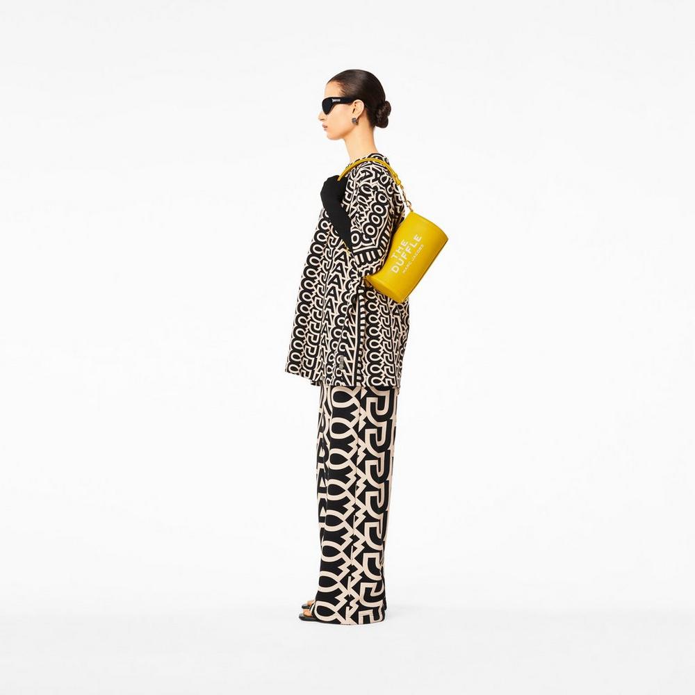 Bolsos Cruzados Marc Jacobs Cuero Mujer Amarillos | 56891KPMZ