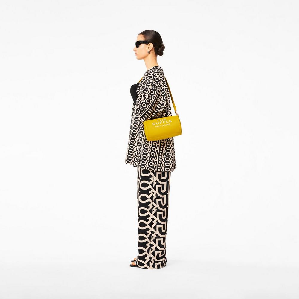 Bolsos Cruzados Marc Jacobs Cuero Mujer Amarillos | 56891KPMZ
