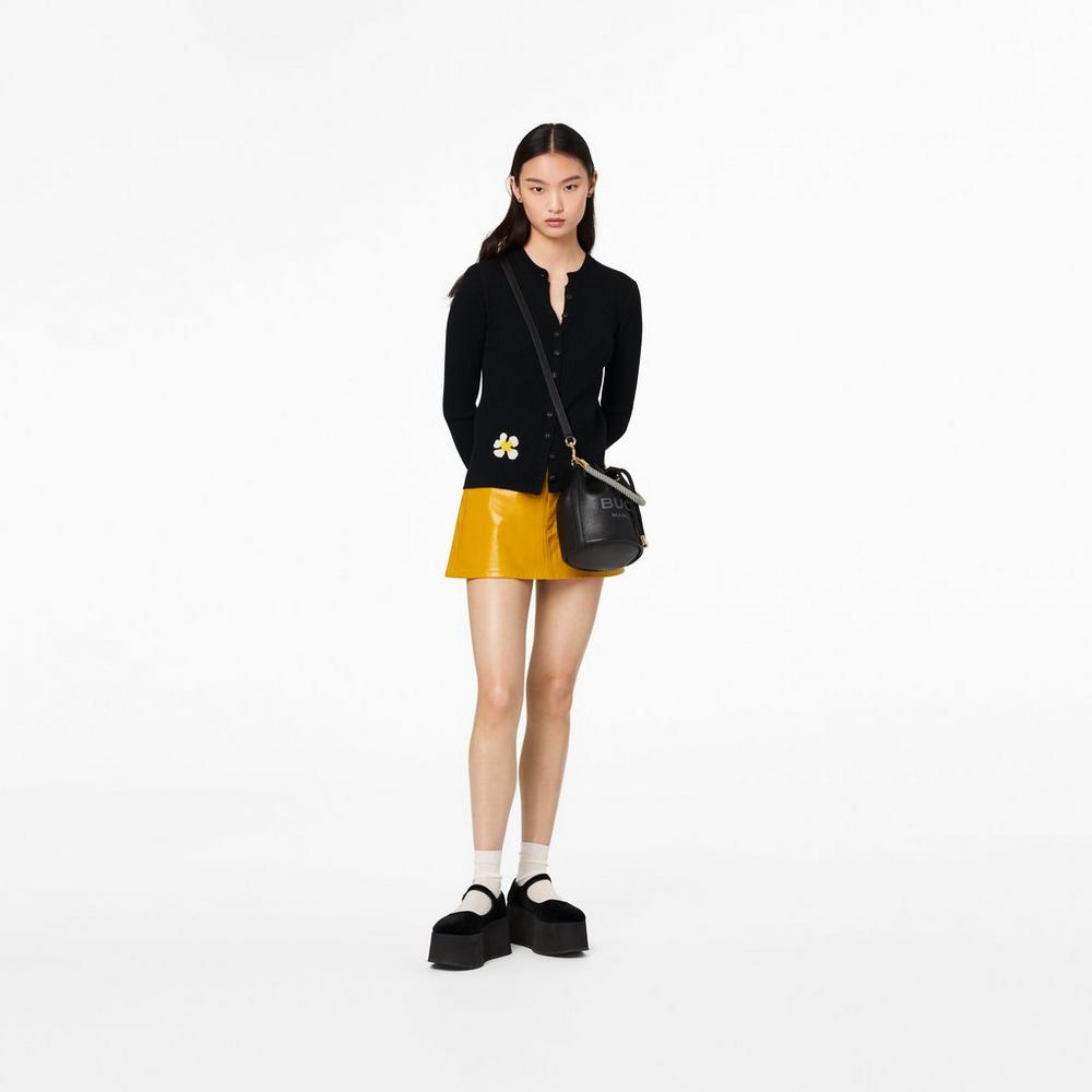 Bolsos Cruzados Marc Jacobs Cuero Mujer Negros | 67254LGJM