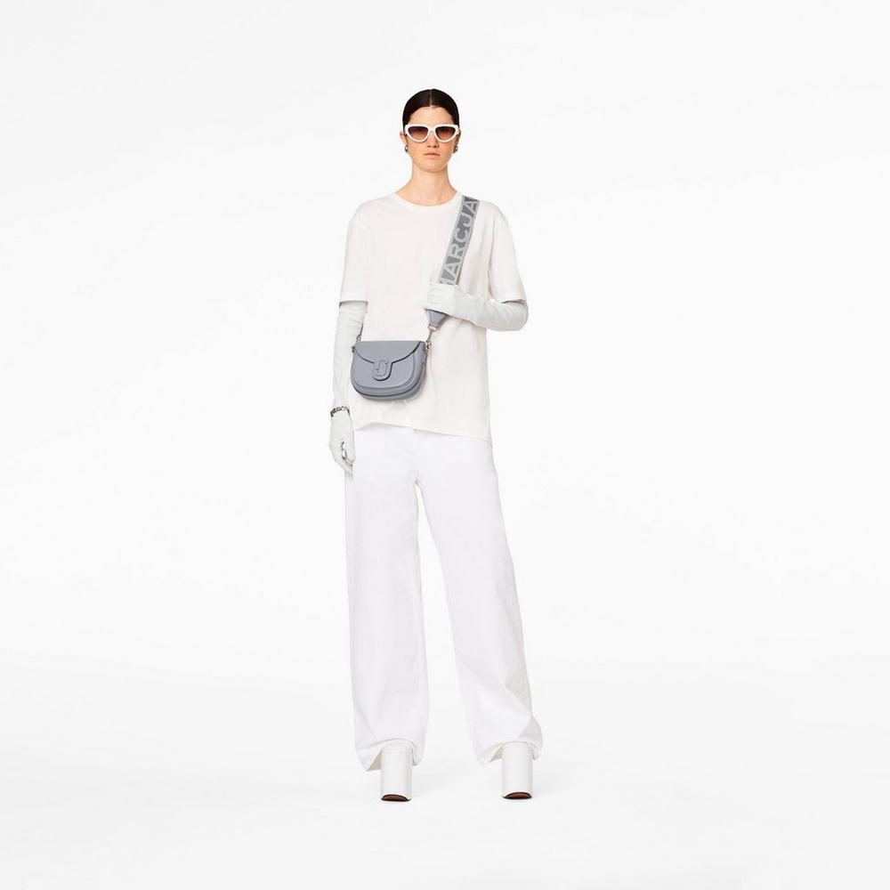 Bolsos Cruzados Marc Jacobs J Marc Small Mujer Grises | 35294PYIM