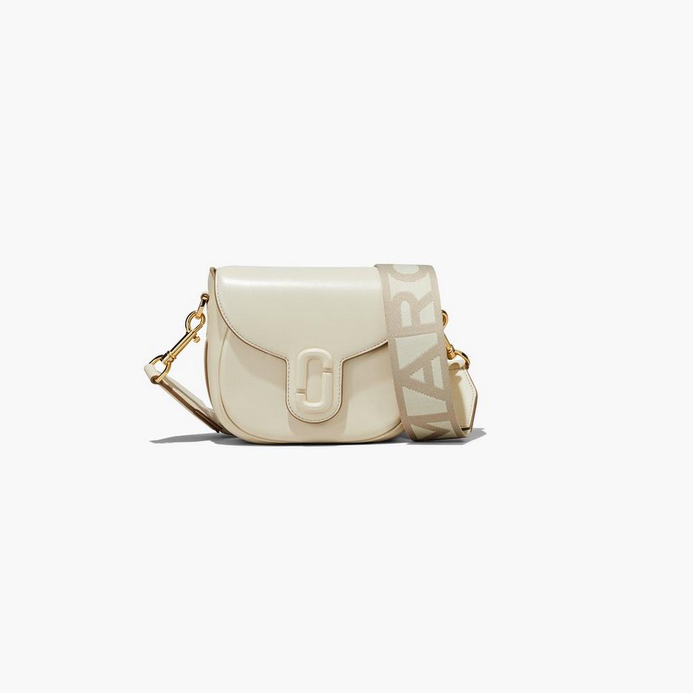 Bolsos Cruzados Marc Jacobs J Marc Small Mujer Blancos | 35617UKSQ