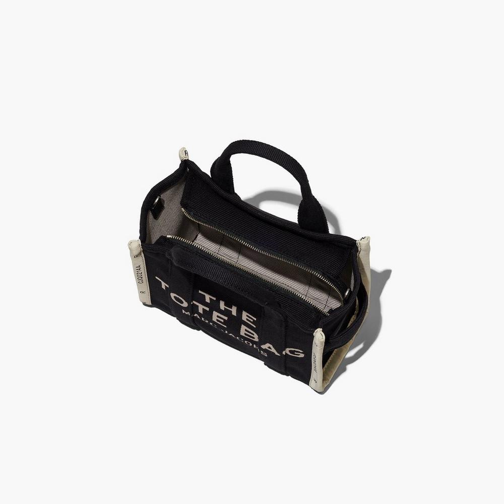 Bolsos Cruzados Marc Jacobs Jacquard Mini Mujer Negros | 30672SQDN