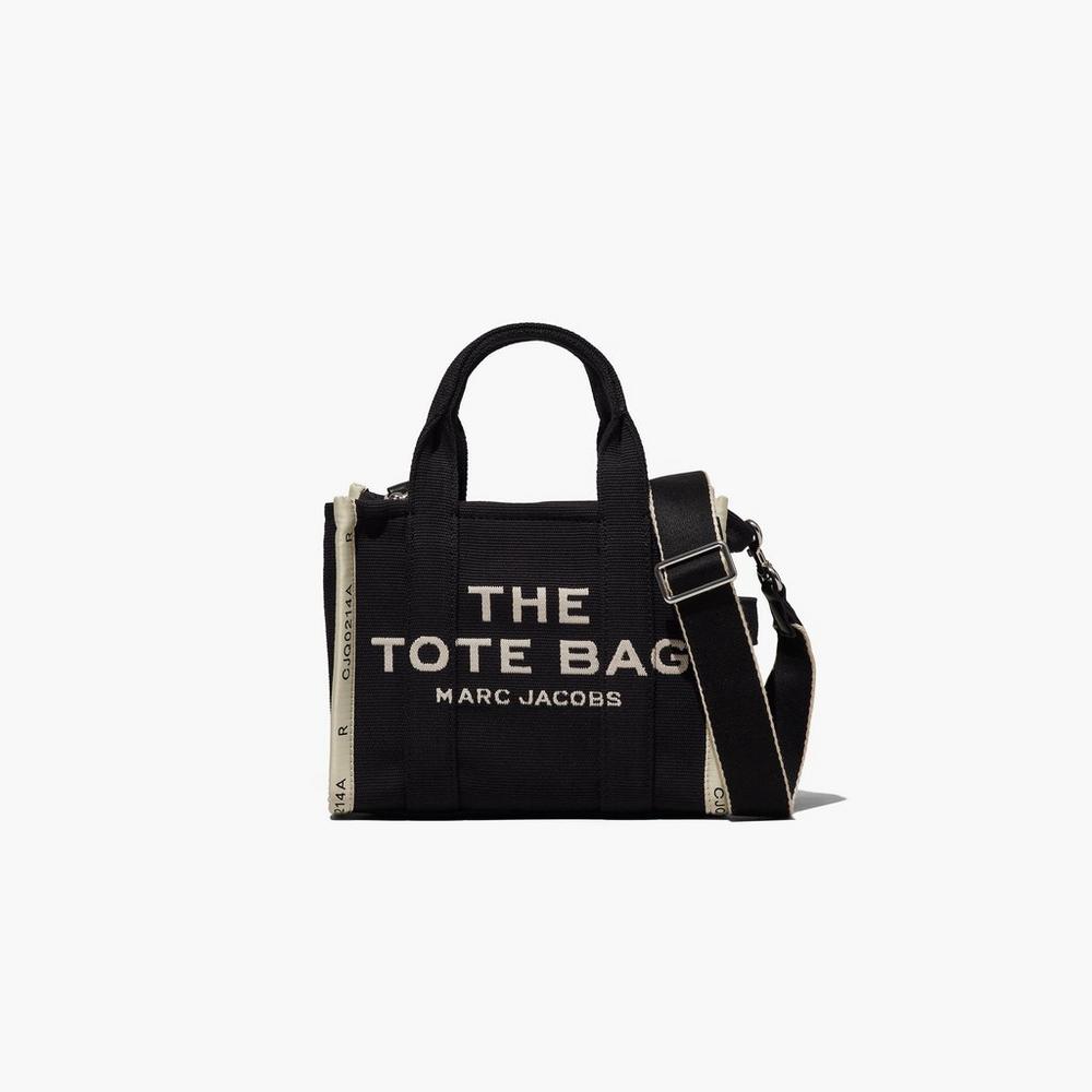 Bolsos Cruzados Marc Jacobs Jacquard Mini Mujer Negros | 30672SQDN