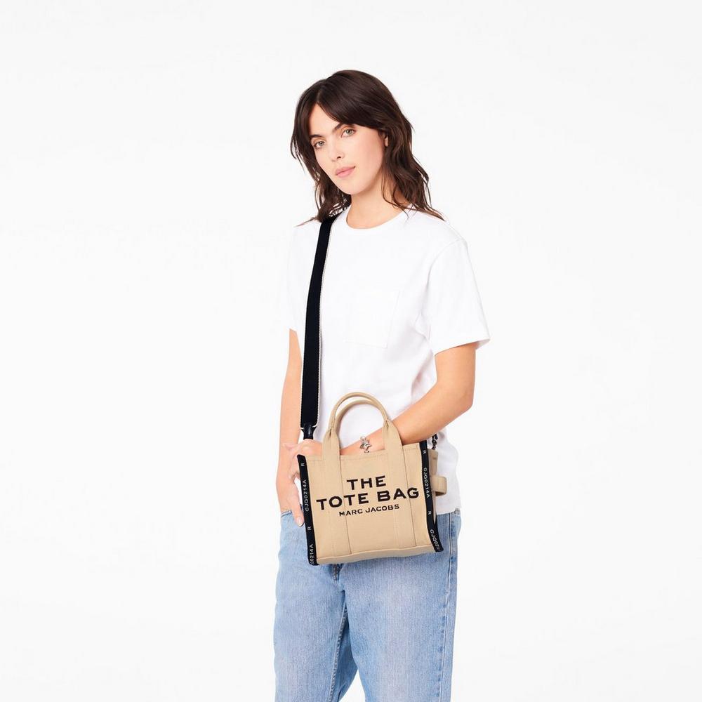 Bolsos Cruzados Marc Jacobs Jacquard Mini Mujer Marrom | 65748YIXT