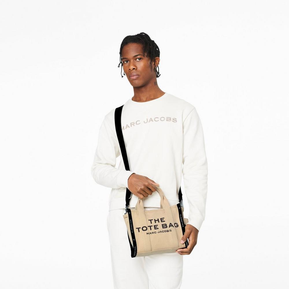 Bolsos Cruzados Marc Jacobs Jacquard Mini Mujer Marrom | 65748YIXT