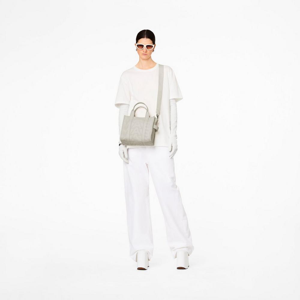 Bolsos Cruzados Marc Jacobs Outline Monogram Mini Mujer Blancos | 49780LOEC