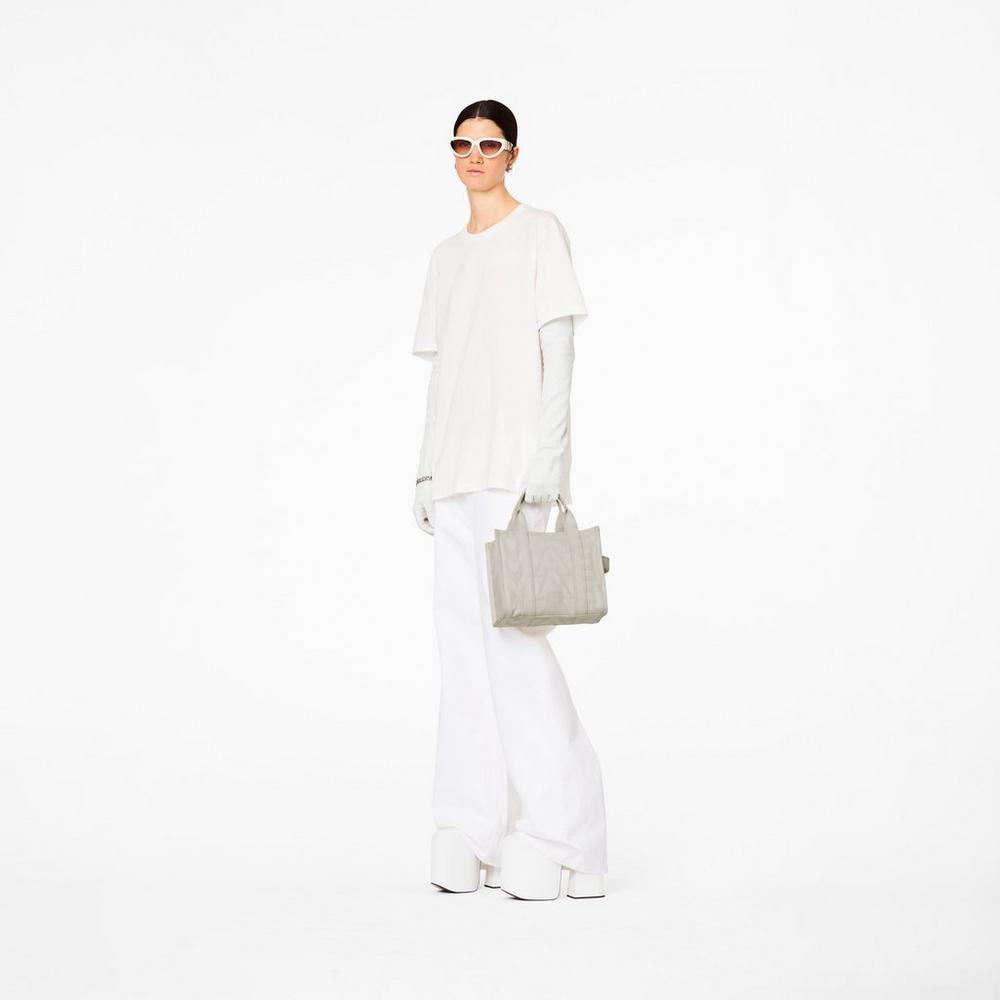 Bolsos Cruzados Marc Jacobs Outline Monogram Mini Mujer Blancos | 49780LOEC