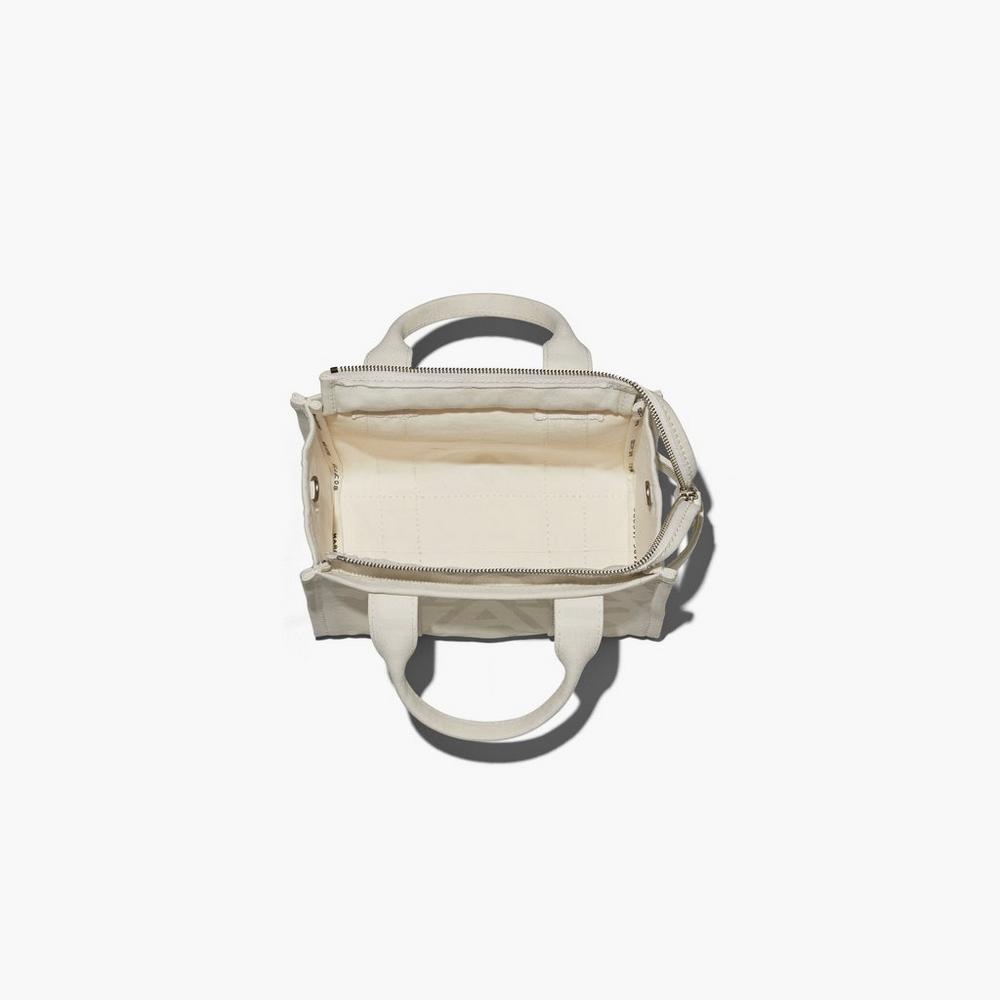 Bolsos Cruzados Marc Jacobs Outline Monogram Mini Mujer Blancos | 49780LOEC