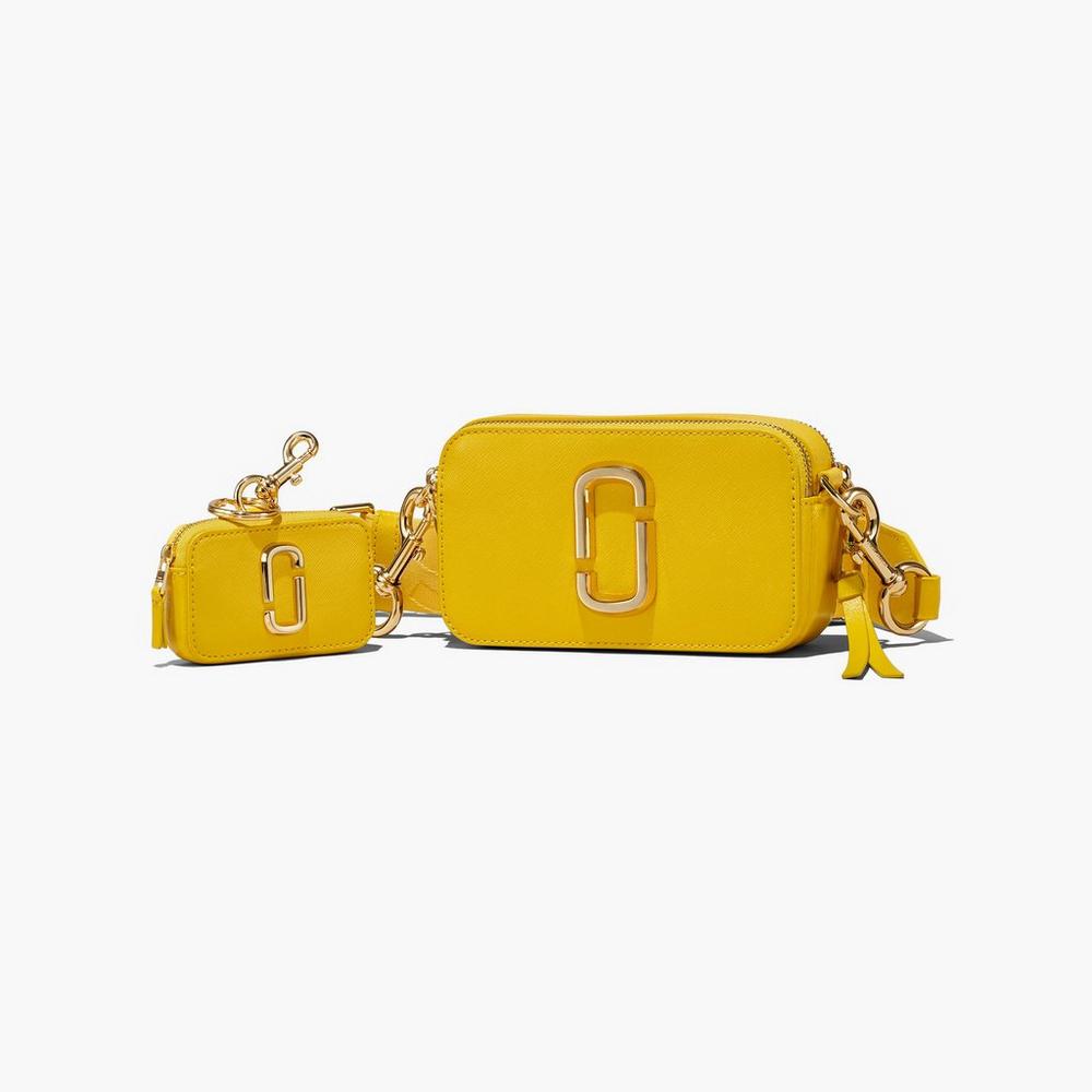 Bolsos Cruzados Marc Jacobs Utility Mujer Amarillos | 10679TGAD