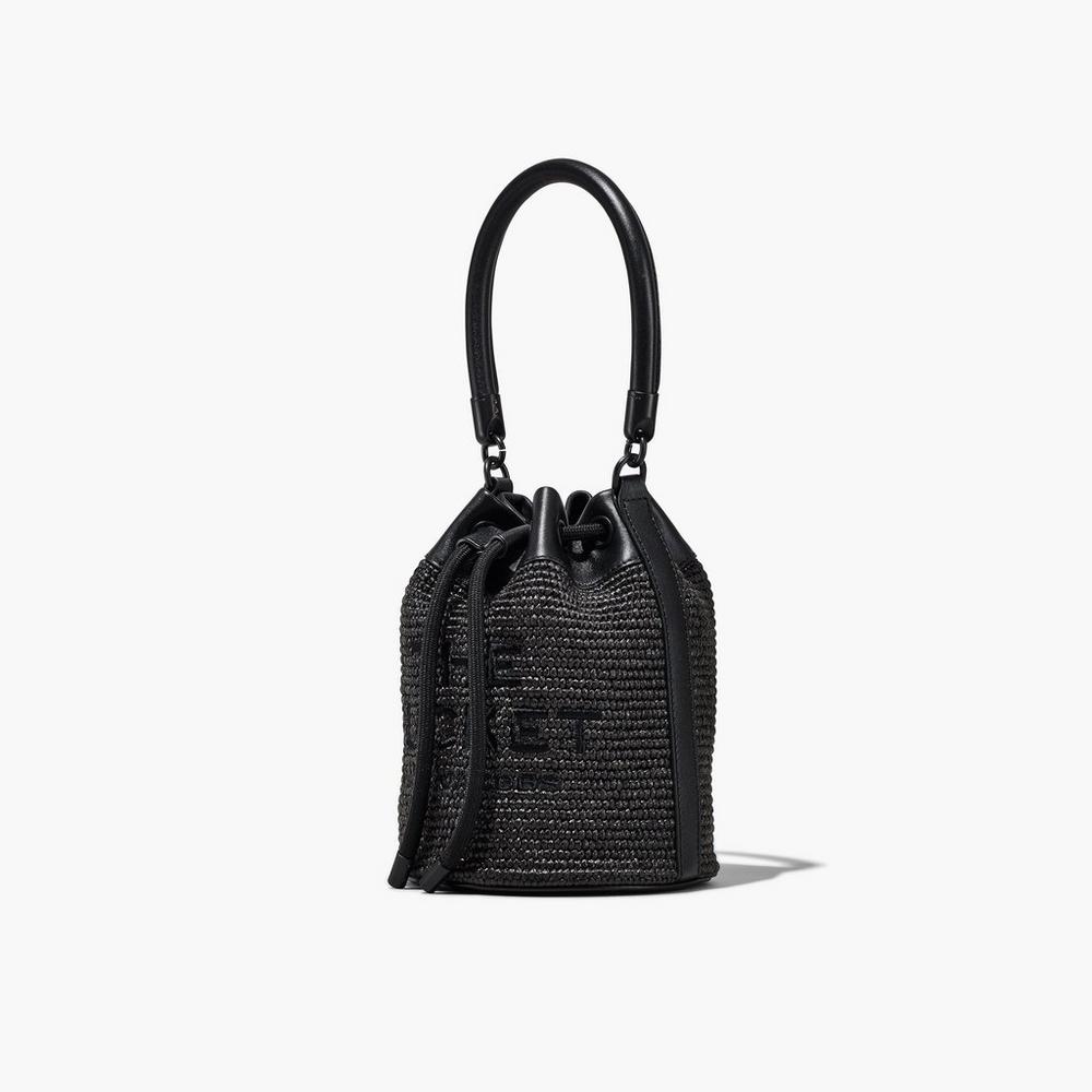 Bolsos Cruzados Marc Jacobs Woven DTM Mujer Negros | 78240UZDV