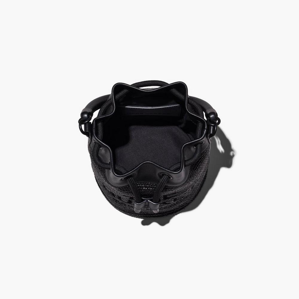 Bolsos Cruzados Marc Jacobs Woven DTM Mujer Negros | 78240UZDV