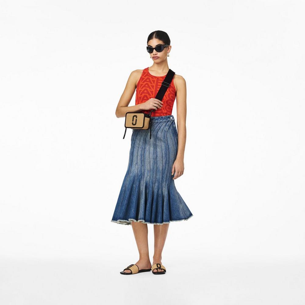 Bolsos Cruzados Marc Jacobs Woven Mujer Navajowhite | 16427BCQF