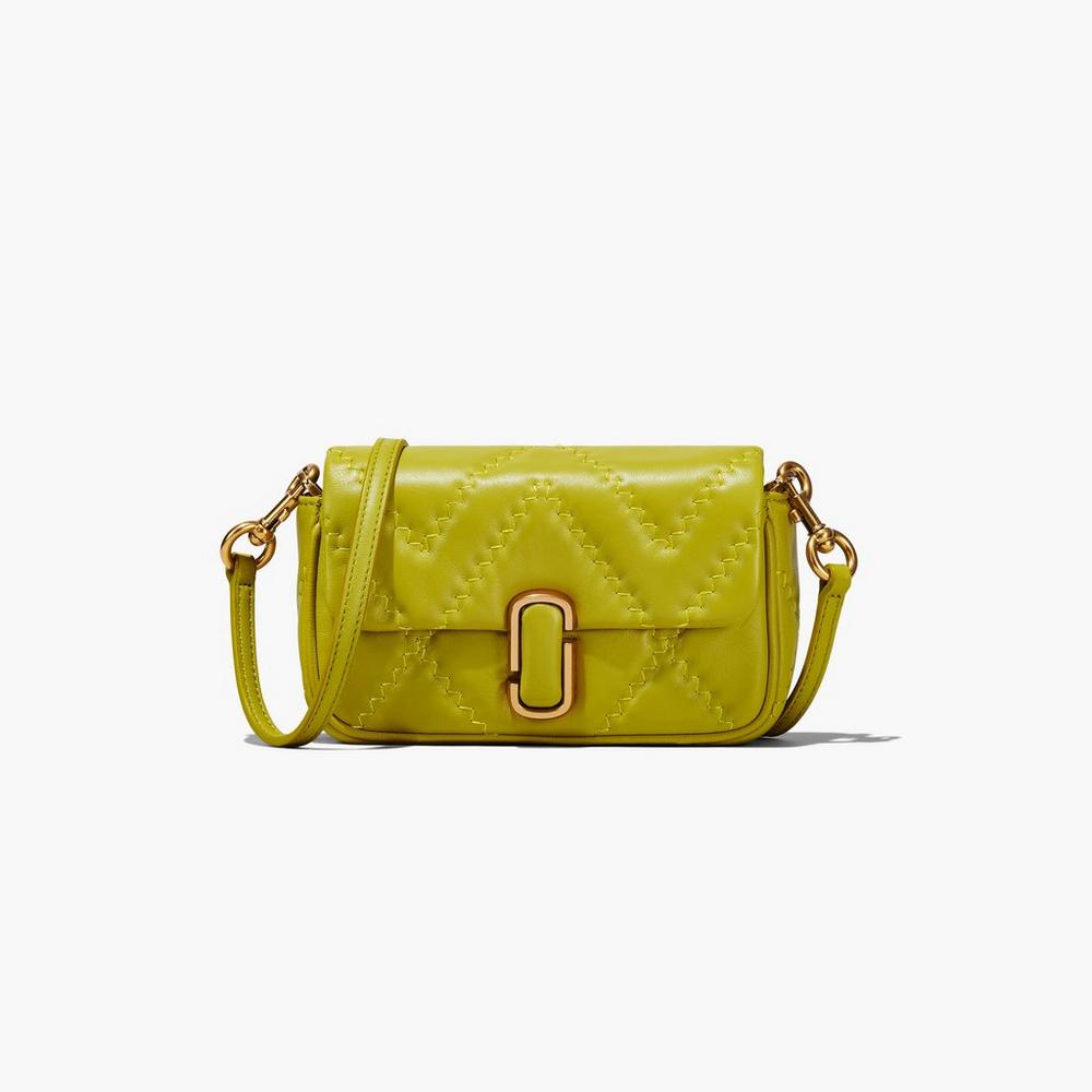 Bolsos Mini Marc Jacobs Acolchado Cuero J Marc Mujer Doderblue | 16583ZXVF