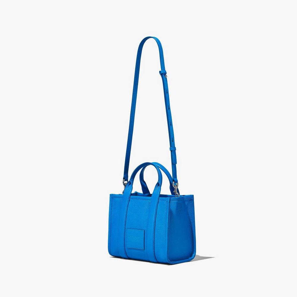 Bolsos Mini Marc Jacobs Cuero Mujer Azules | 35692NAIX