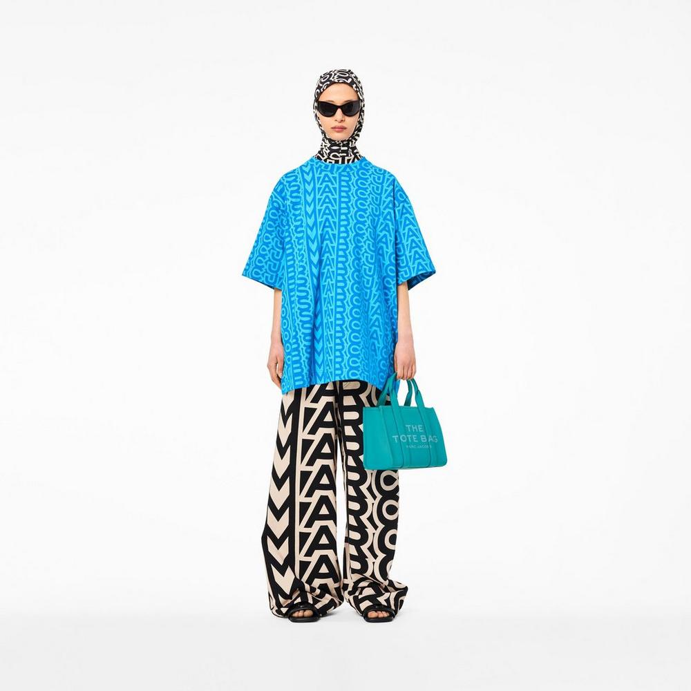Bolsos Mini Marc Jacobs Cuero Mujer Darkturquoise | 30697LYDO