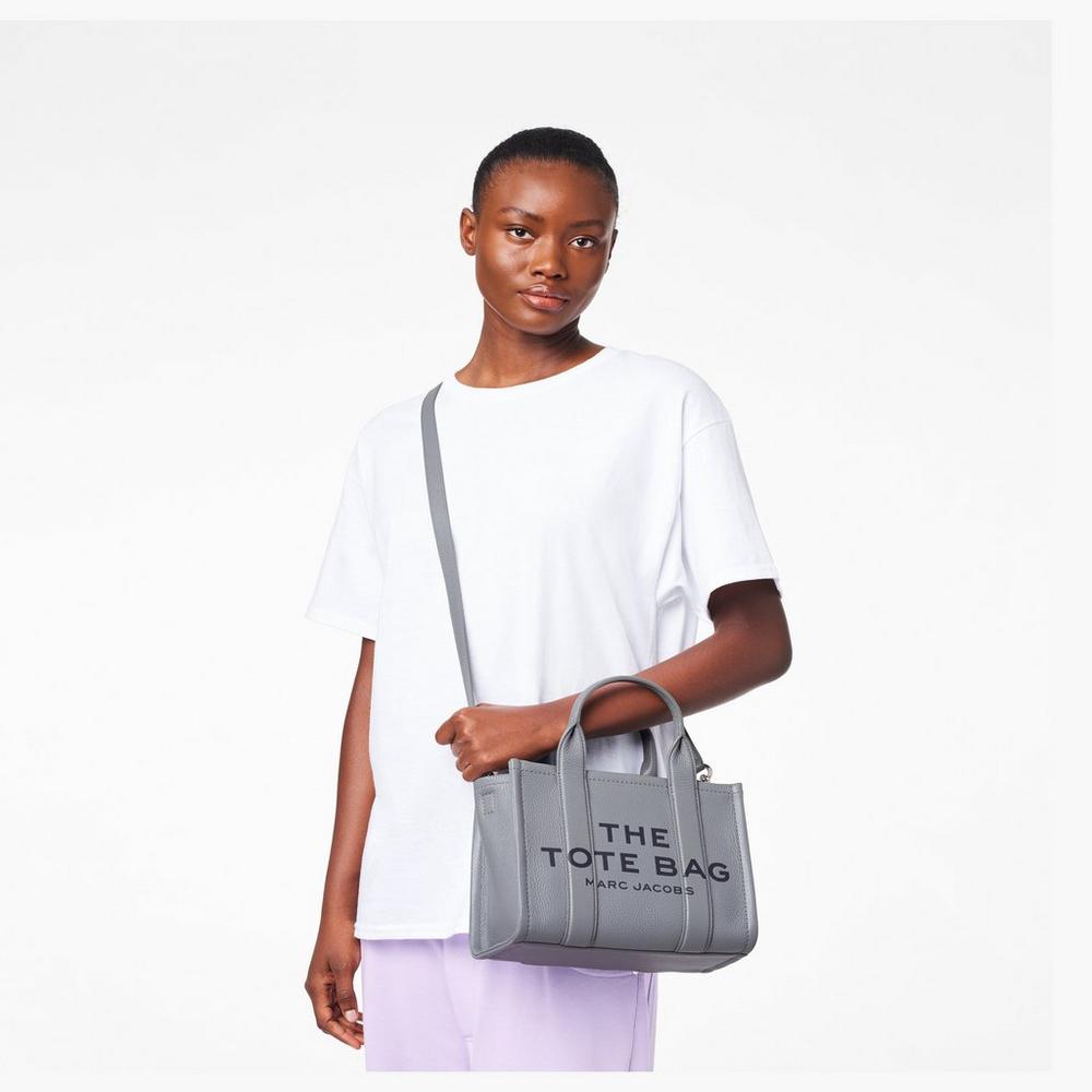 Bolsos Mini Marc Jacobs Cuero Mujer Grises | 15934QVCI