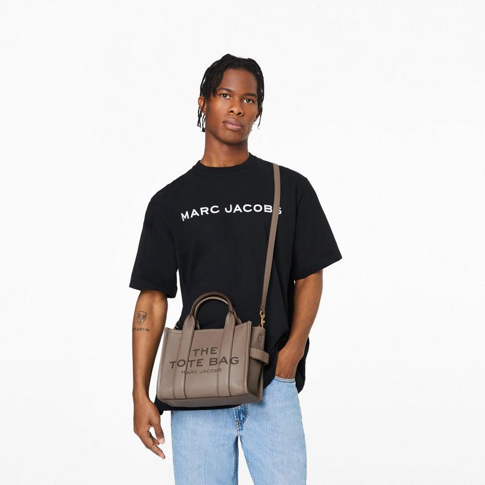 Bolsos Mini Marc Jacobs Cuero Mujer Marrom | 25310MNGZ