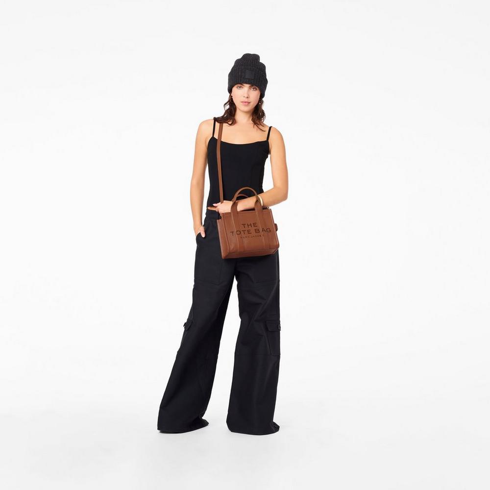 Bolsos Mini Marc Jacobs Cuero Mujer Marrom | 32059HCGN