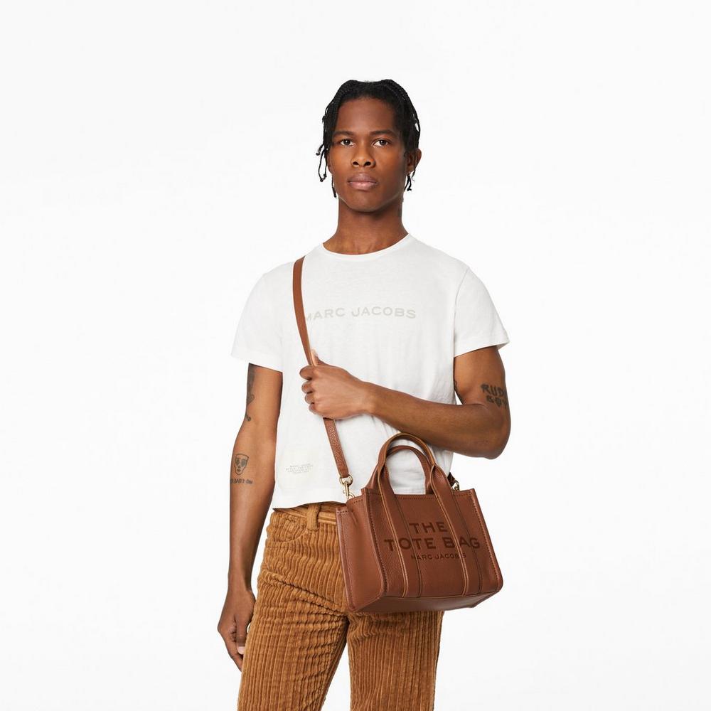 Bolsos Mini Marc Jacobs Cuero Mujer Marrom | 32059HCGN