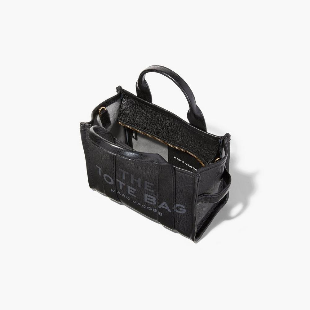 Bolsos Mini Marc Jacobs Cuero Mujer Negros | 35069DINK