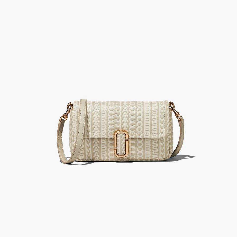 Bolsos Mini Marc Jacobs Monogram J Marc Mujer Kaki | 91803NOBL