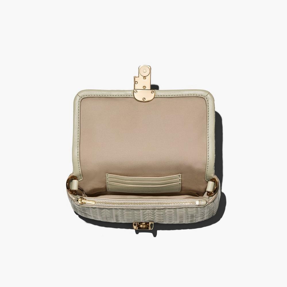 Bolsos Mini Marc Jacobs Monogram J Marc Mujer Kaki | 91803NOBL