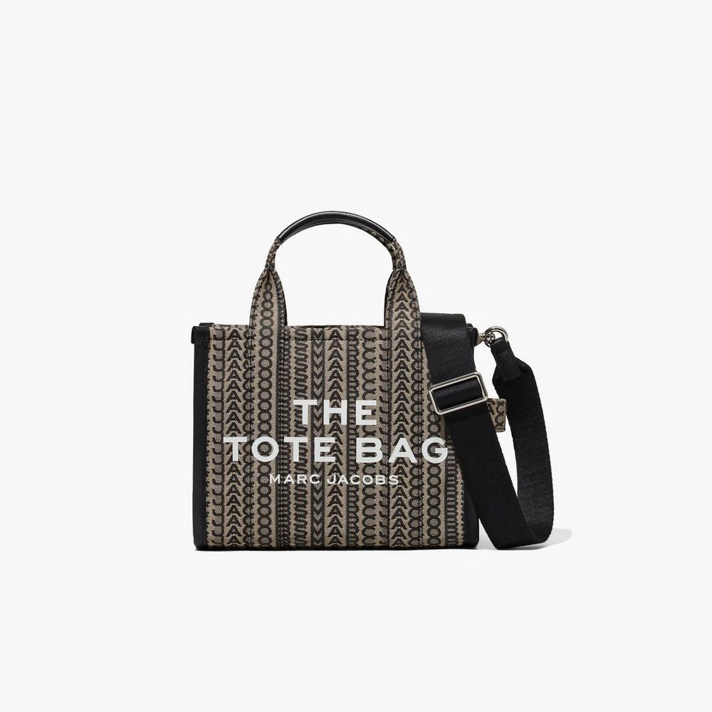 Bolsos Mini Marc Jacobs Monogram Mujer Beige Multicolor | 45297NIMJ