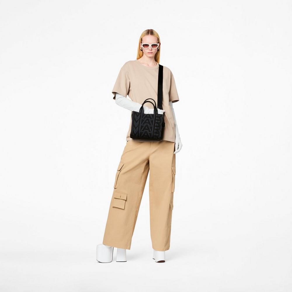 Bolsos Mini Marc Jacobs Outline Monogram Mujer Negros Multicolor | 12574LPWM