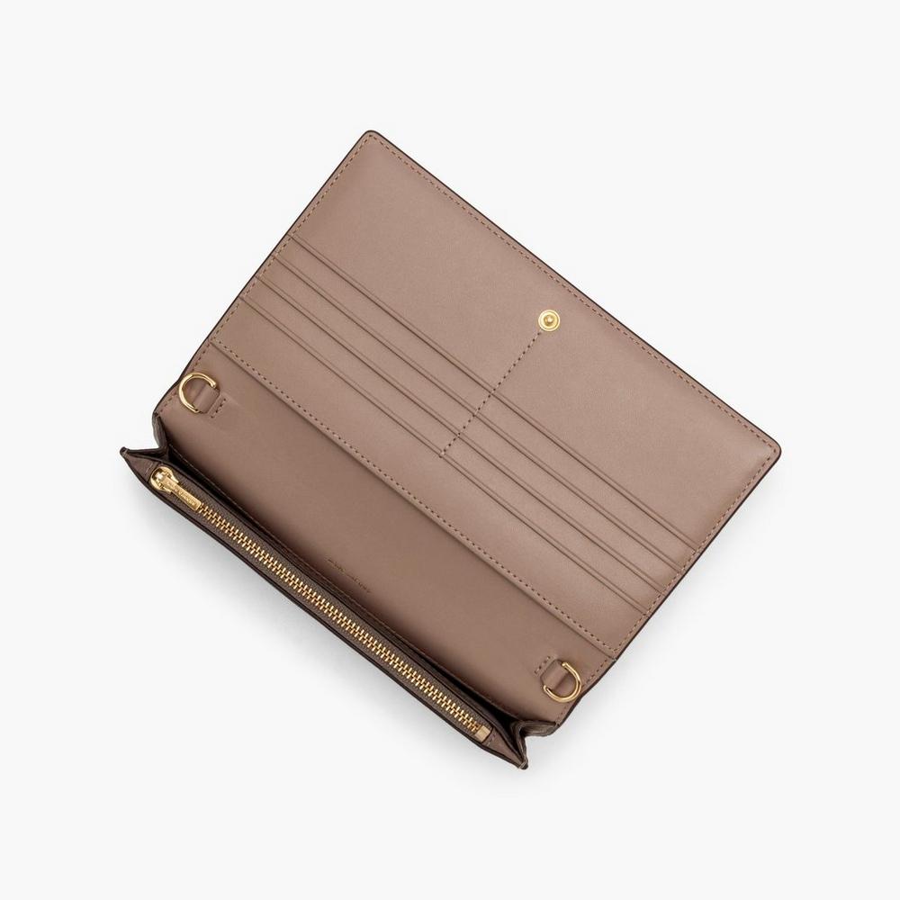 Bolsos Mini Marc Jacobs Slim 84 Mujer Marrom | 18406WAJC