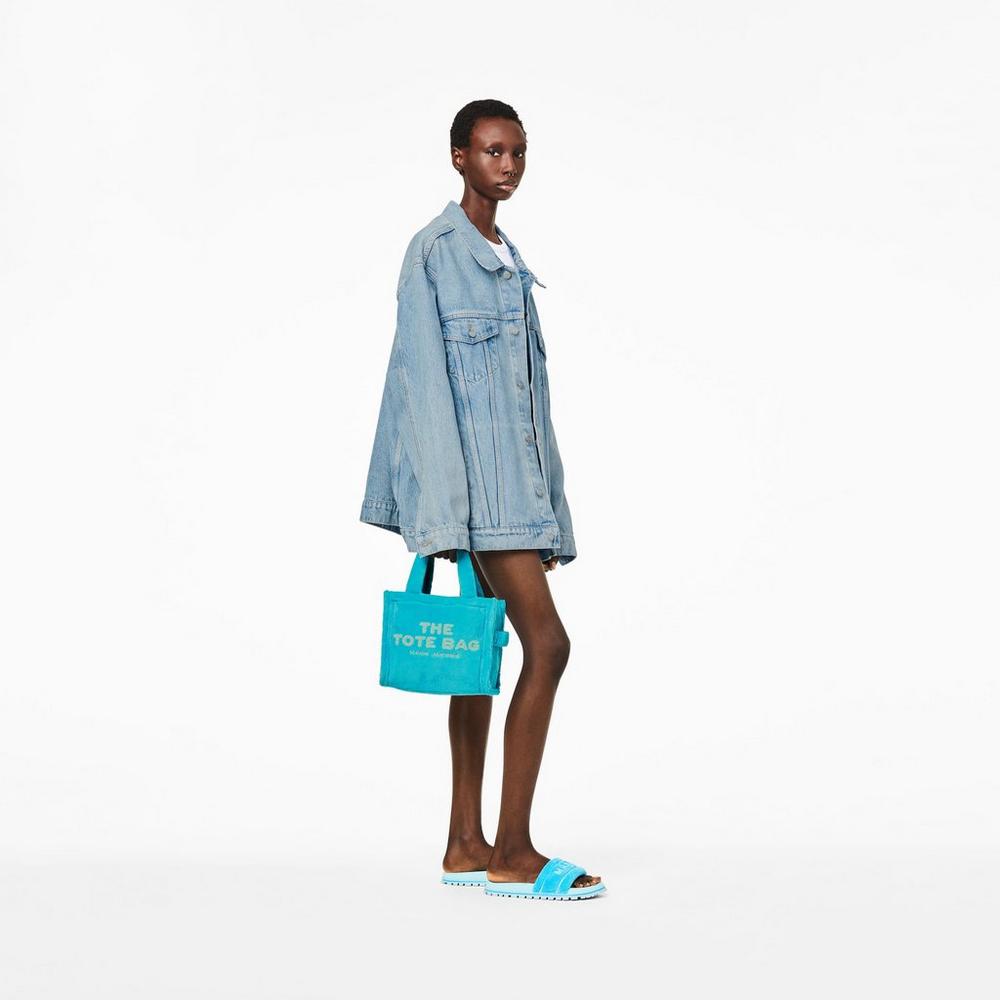 Bolsos Mini Marc Jacobs Terry Mujer Darkturquoise | 48306CDFT