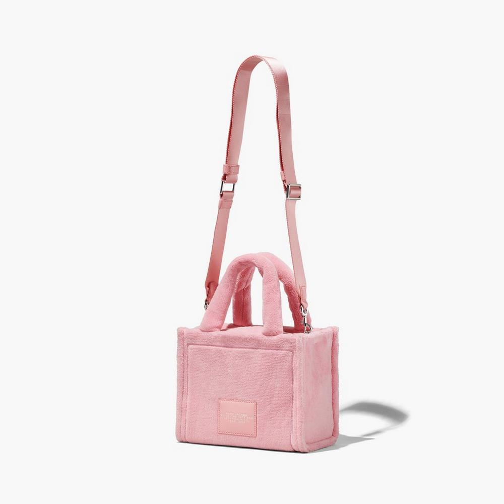 Bolsos Mini Marc Jacobs Terry Mujer Rosas Claro | 81079DHSU
