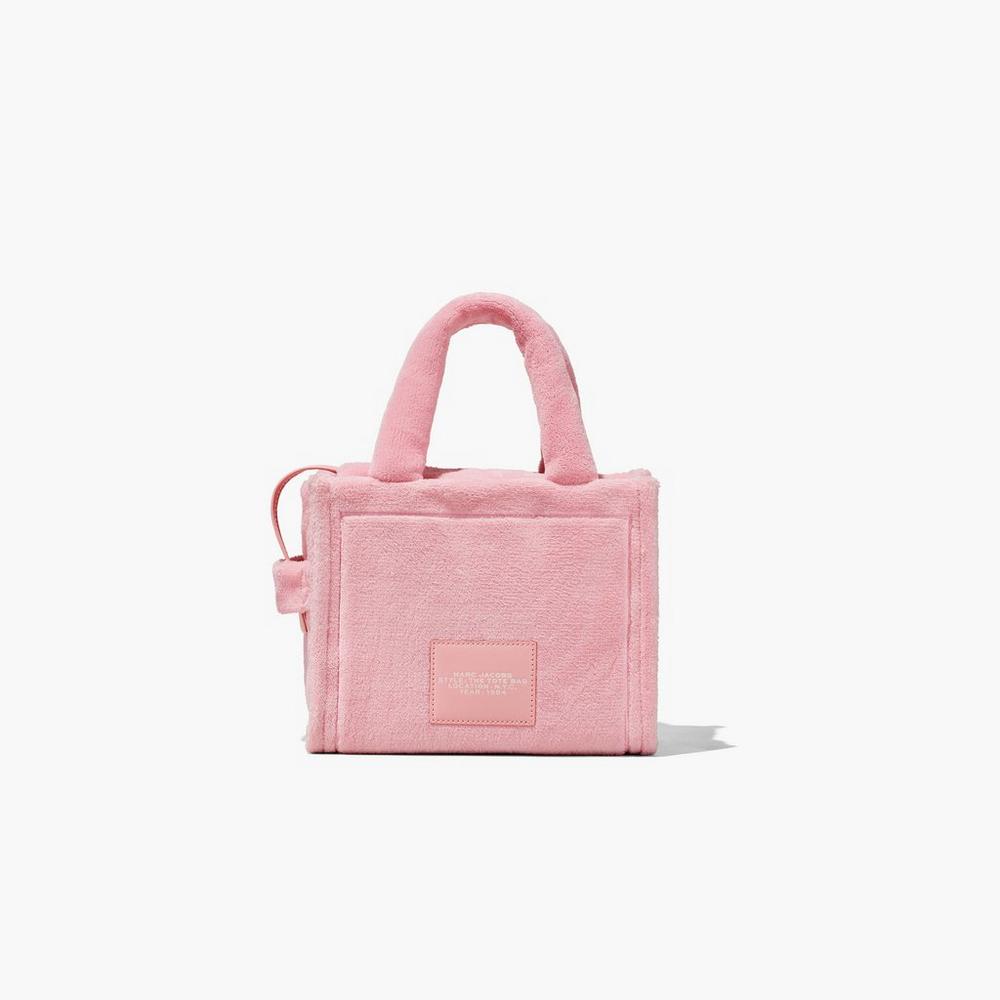 Bolsos Mini Marc Jacobs Terry Mujer Rosas Claro | 81079DHSU