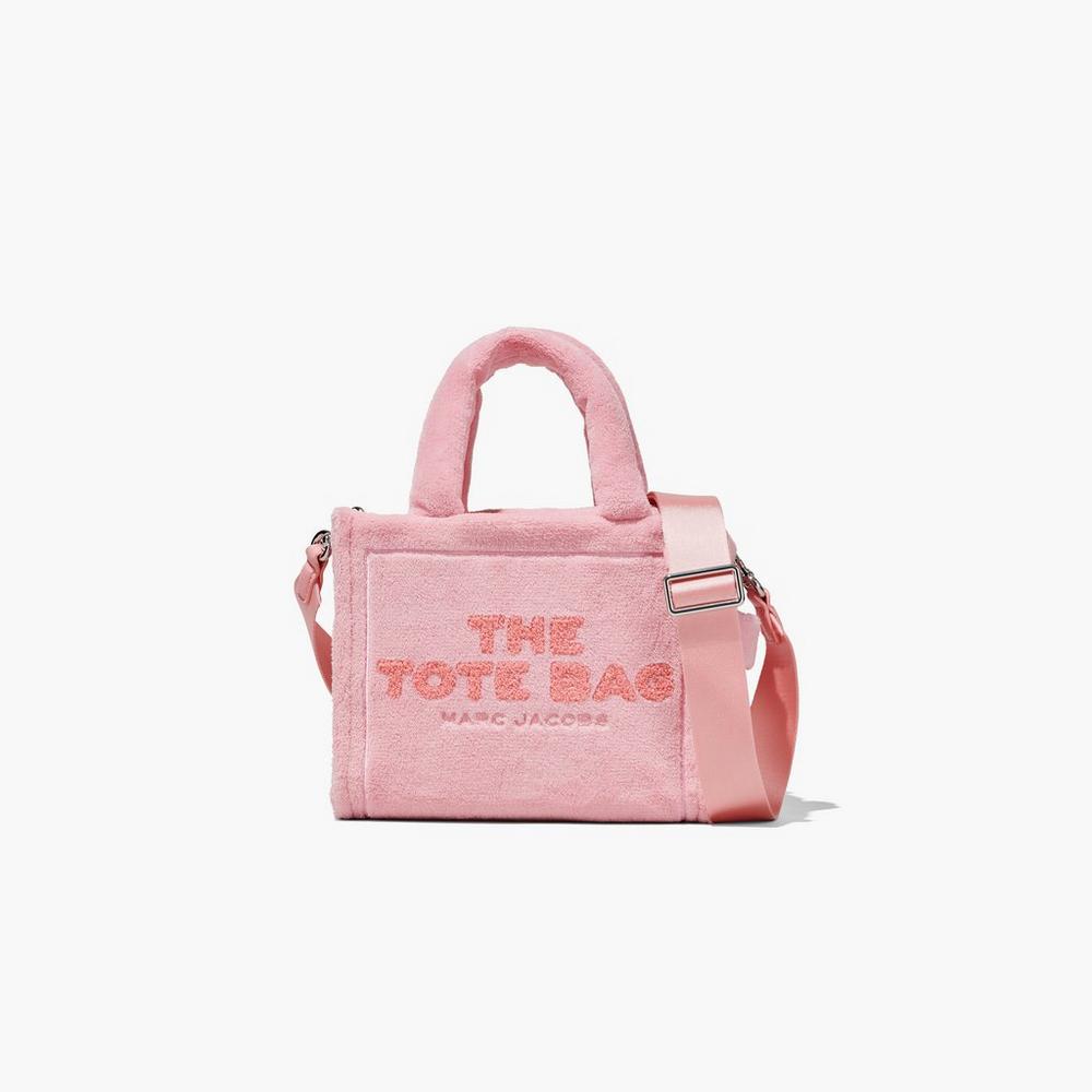 Bolsos Mini Marc Jacobs Terry Mujer Rosas Claro | 81079DHSU