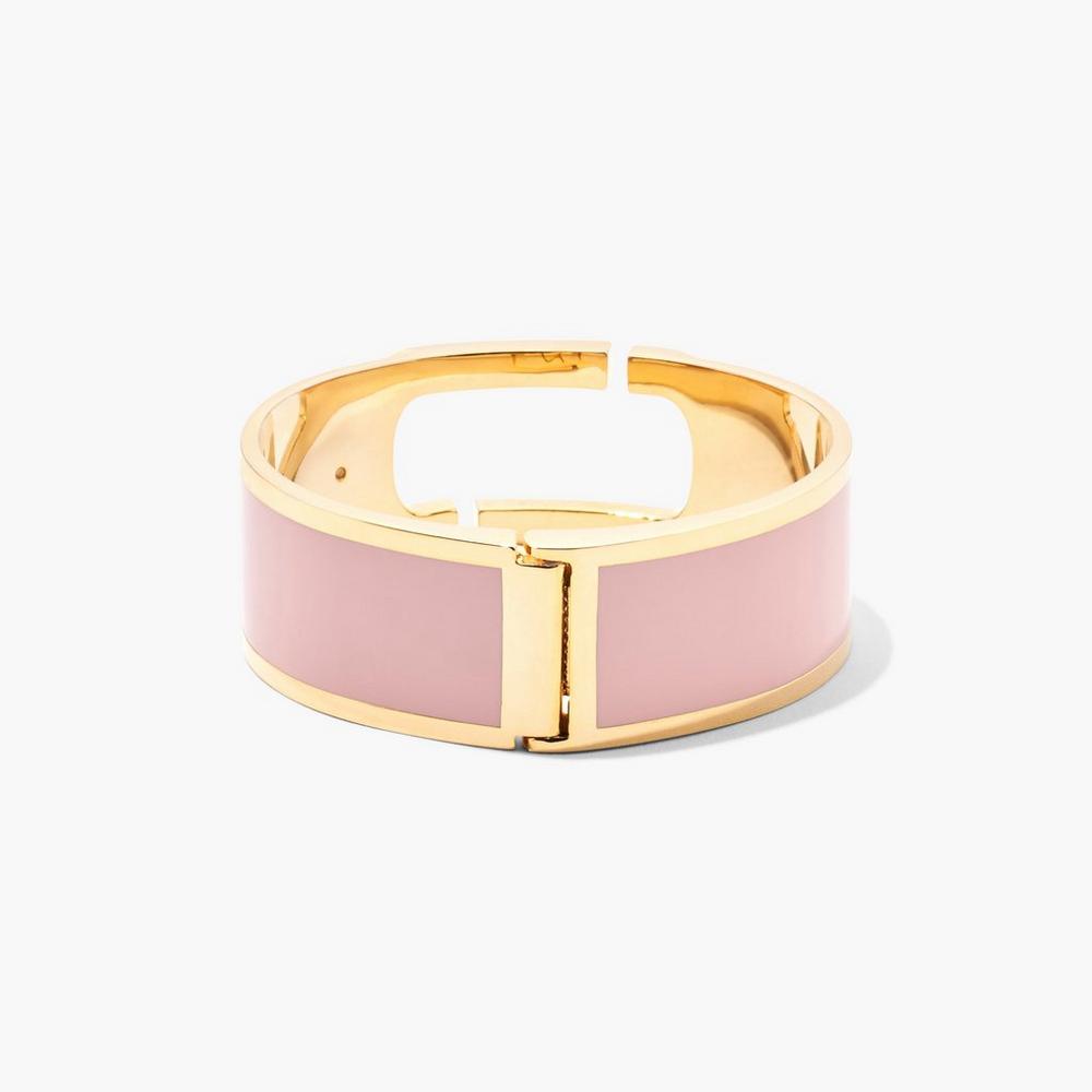 Brazaletes Marc Jacobs J Marc Large Hinge Mujer Rosas Dorados | 49038KAUG