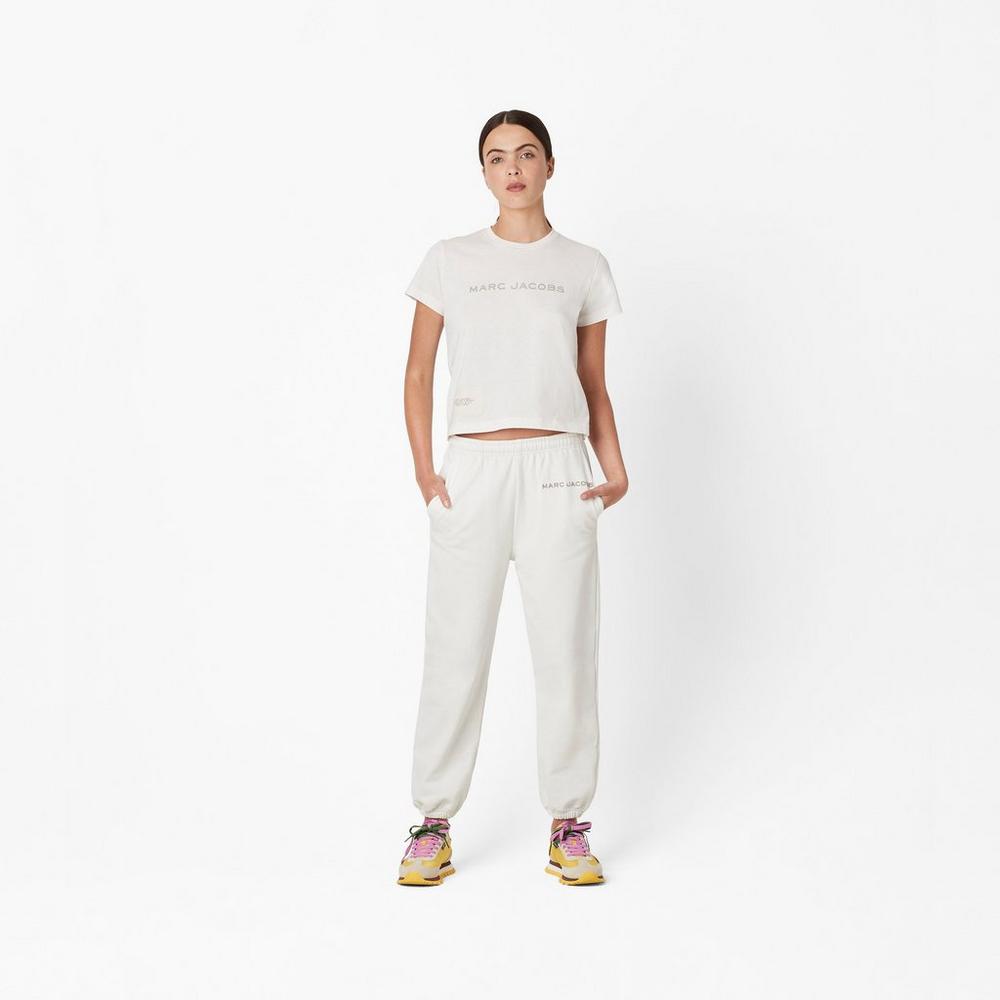 Camiseta Marc Jacobs T-Shirt Mujer Blancos | 48763BLWM