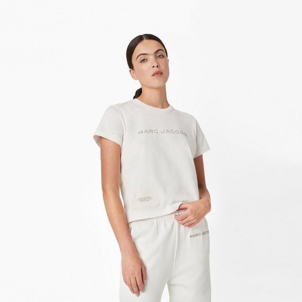 Camiseta Marc Jacobs T-Shirt Mujer Blancos | 48763BLWM