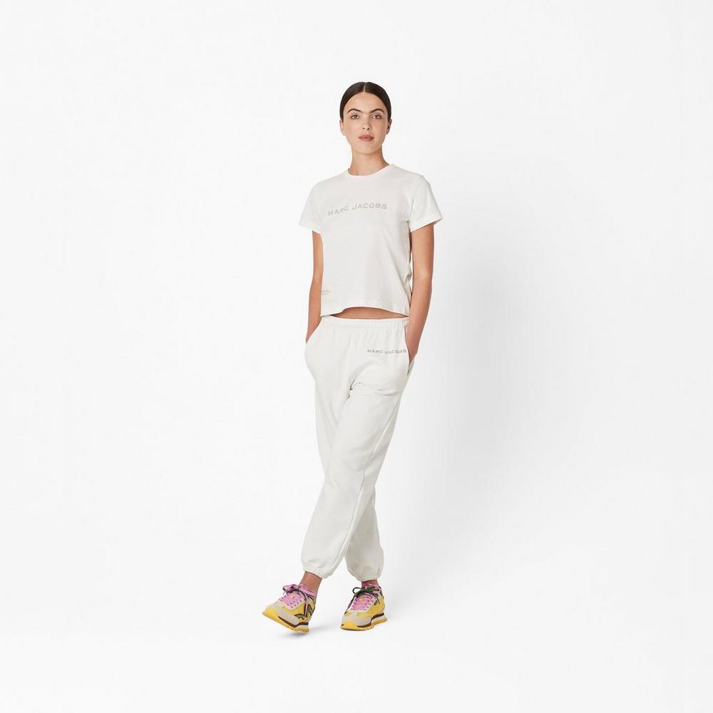Camiseta Marc Jacobs T-Shirt Mujer Blancos | 48763BLWM