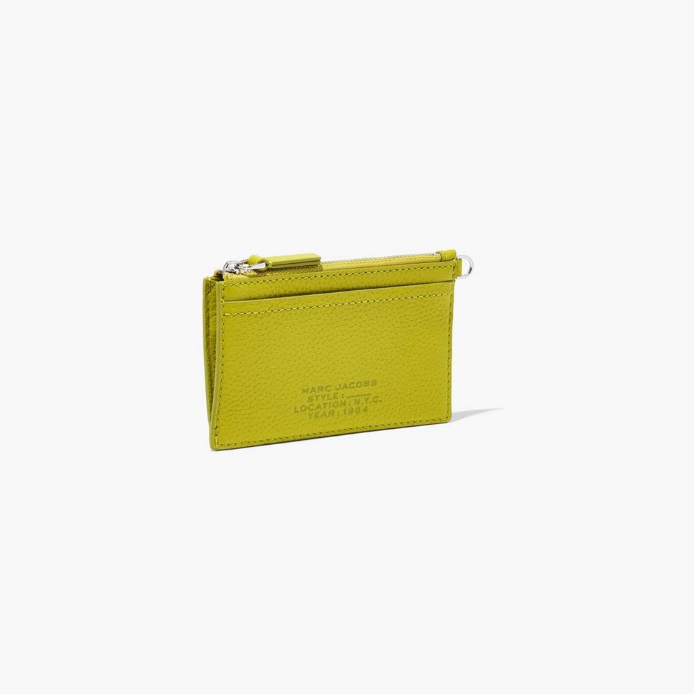 Carteras Pequeñas Marc Jacobs Cuero Top Zip Wristlet Mujer Doderblue | 06251OKXP