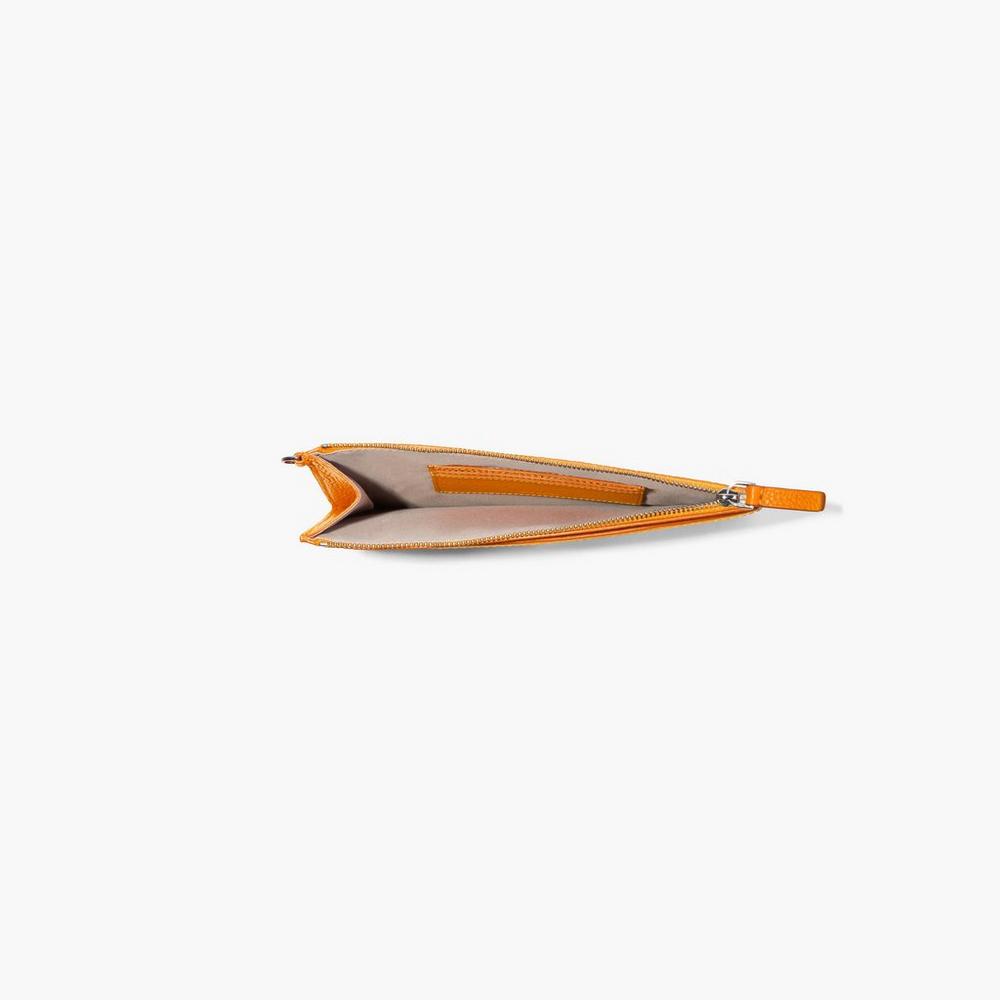 Carteras Pequeñas Marc Jacobs Cuero Wristlet Mujer Darkorange | 73610LDSC