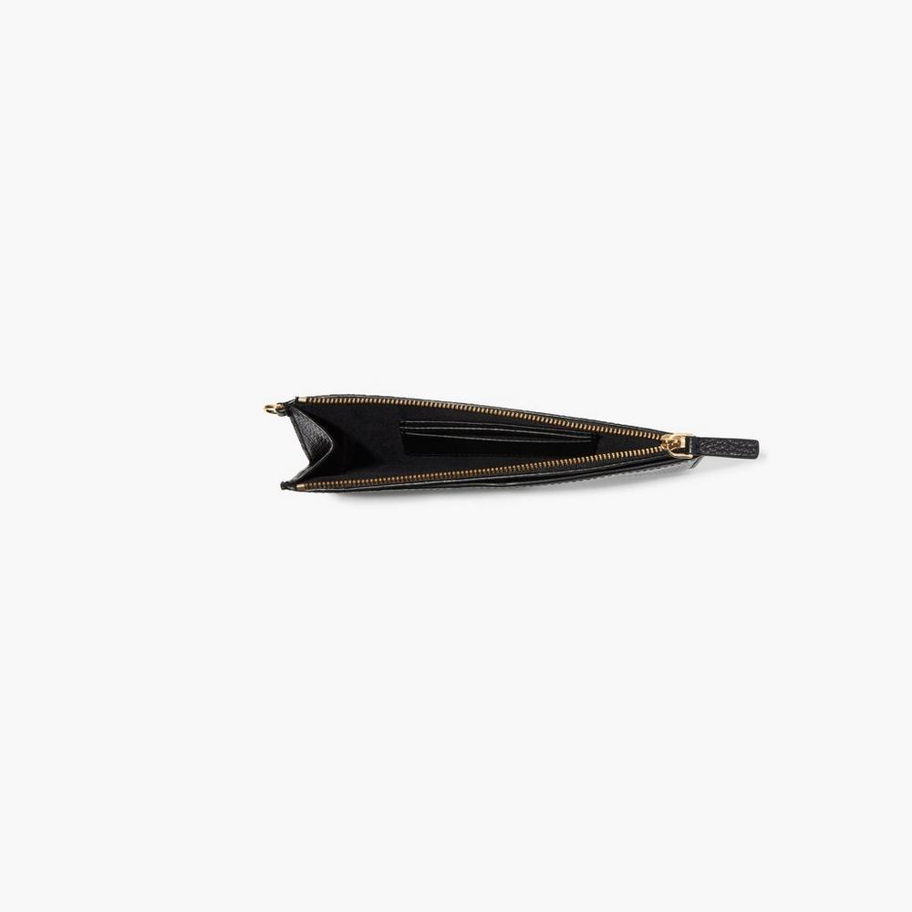 Carteras Pequeñas Marc Jacobs Cuero Wristlet Mujer Negros | 82567BAPM