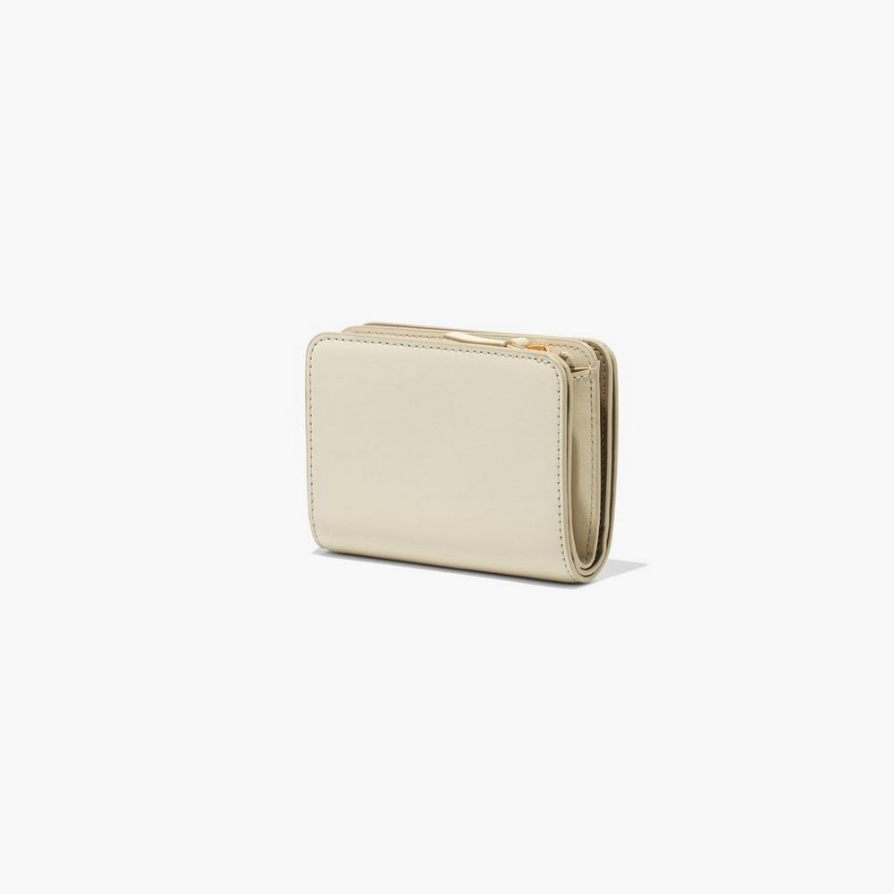 Carteras Pequeñas Marc Jacobs J Marc Mini Compact Mujer Blancos | 54719YIRD