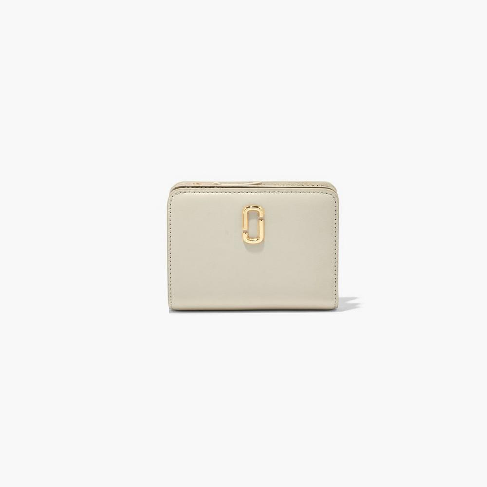 Carteras Pequeñas Marc Jacobs J Marc Mini Compact Mujer Blancos | 54719YIRD