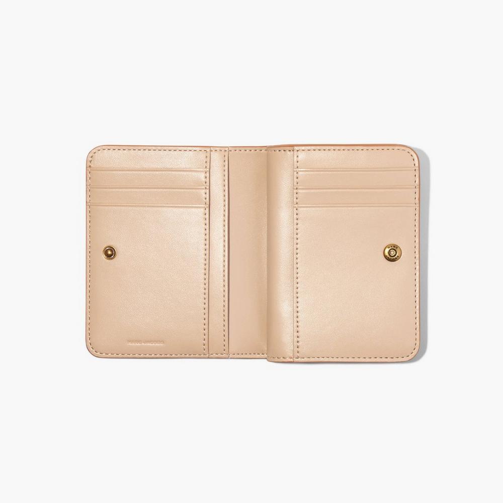 Carteras Pequeñas Marc Jacobs J Marc Mini Compact Mujer Darkorange | 91483HOJW